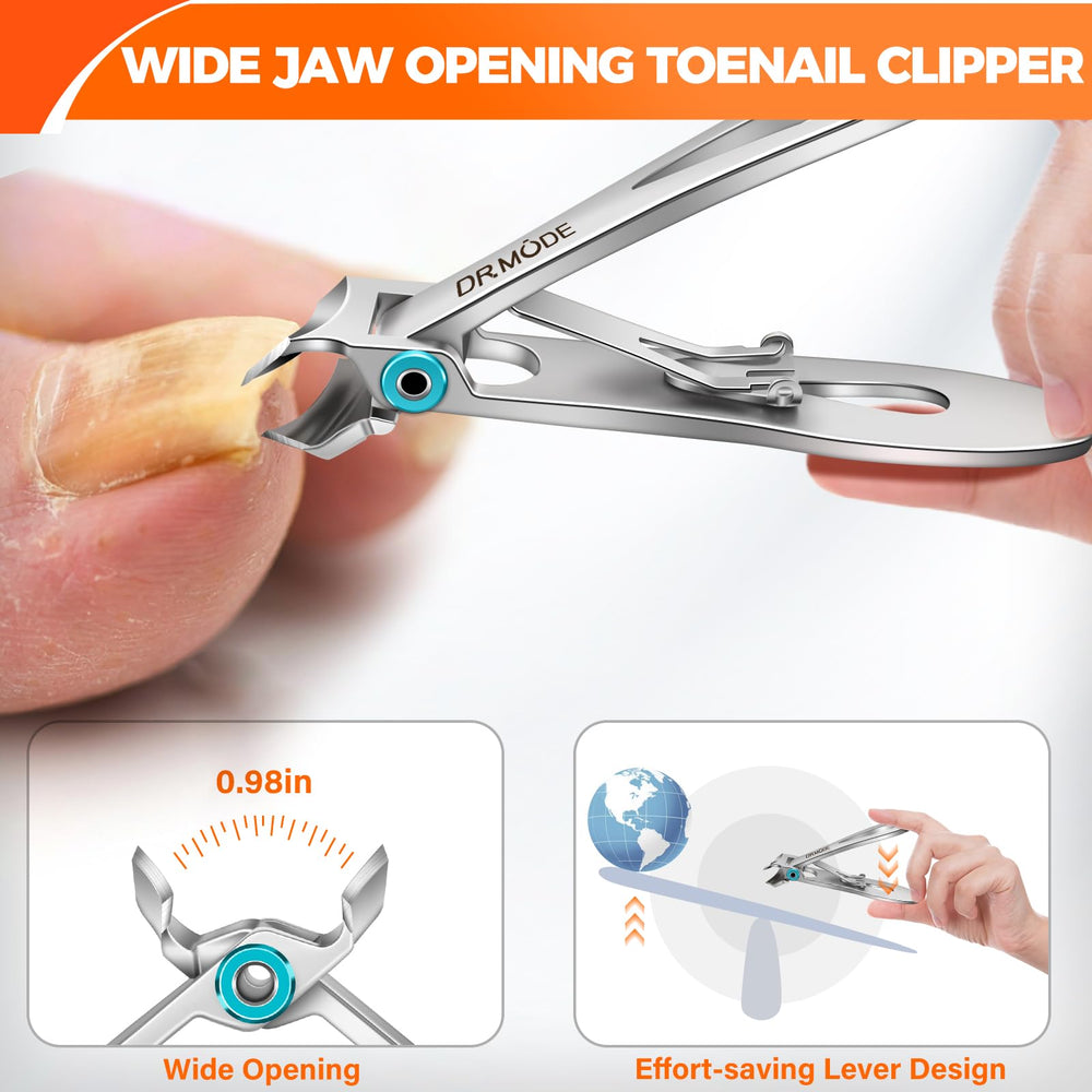 DRMODE ouverture 25mm facilite la coupe des ongles épais.