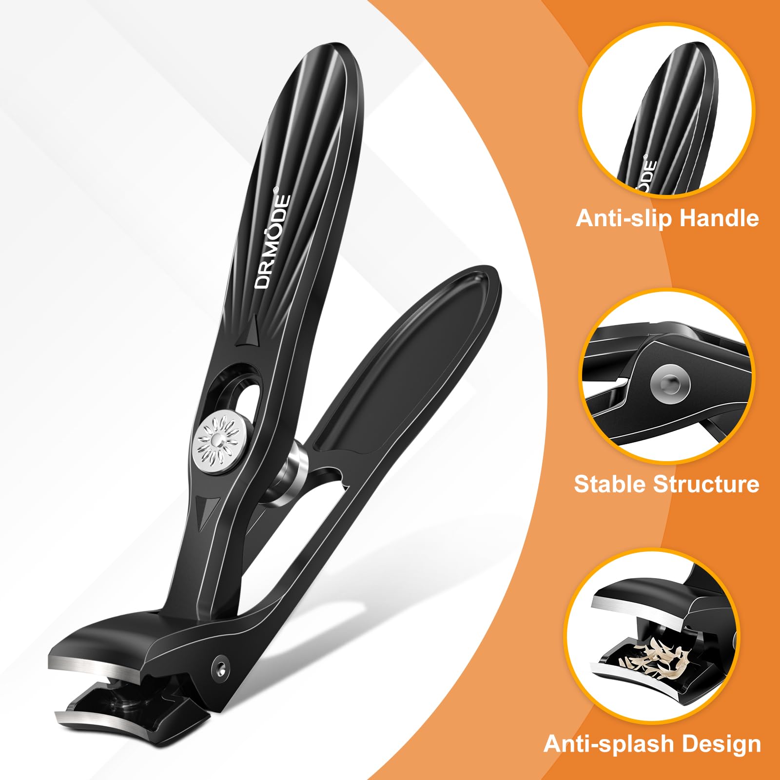DRMODE système anti-éclats et collecteur garde le plan de travail propre.