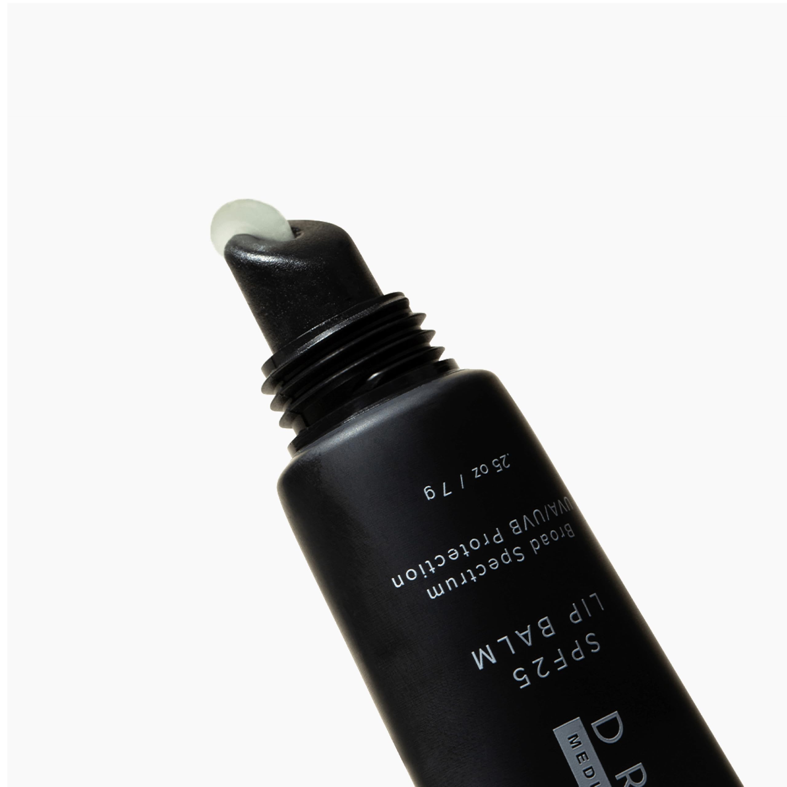 DRMTLGY baume lèvres SPF25 protection UV pour lèvres en bonne santé.