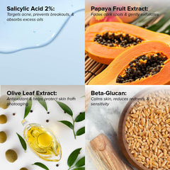DRMTLGY Tonique BHA avec Papaye, Olive et Romarin pour apaiser la peau