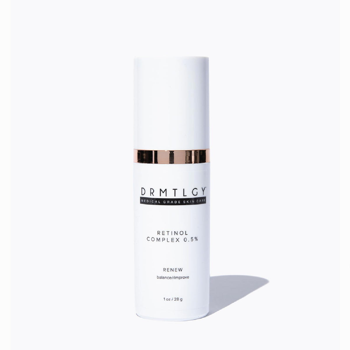 DRMTLGY sérum rétinol 0,5% pour le visage dans une bouteille