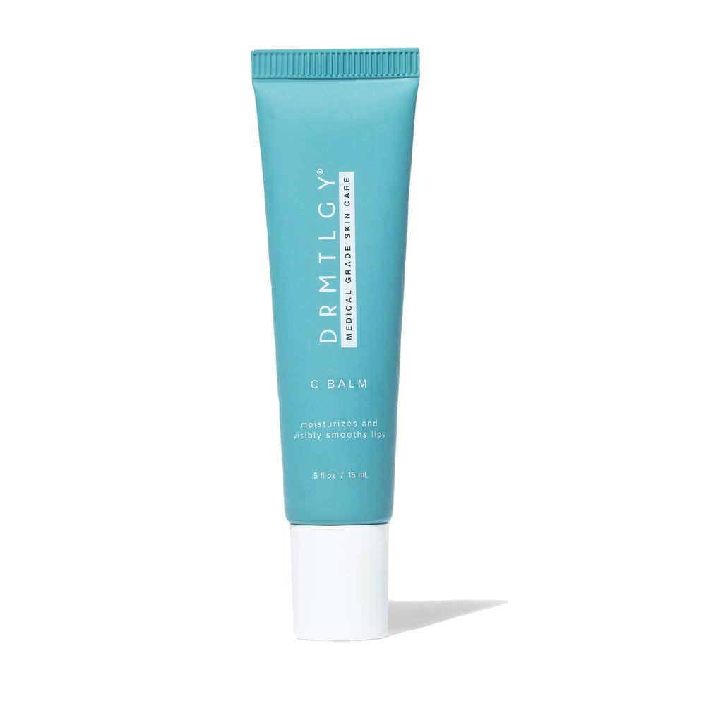 DRMTLGY C Balm – huile lèvres pour hydrater en profondeur et lisser les ridules.