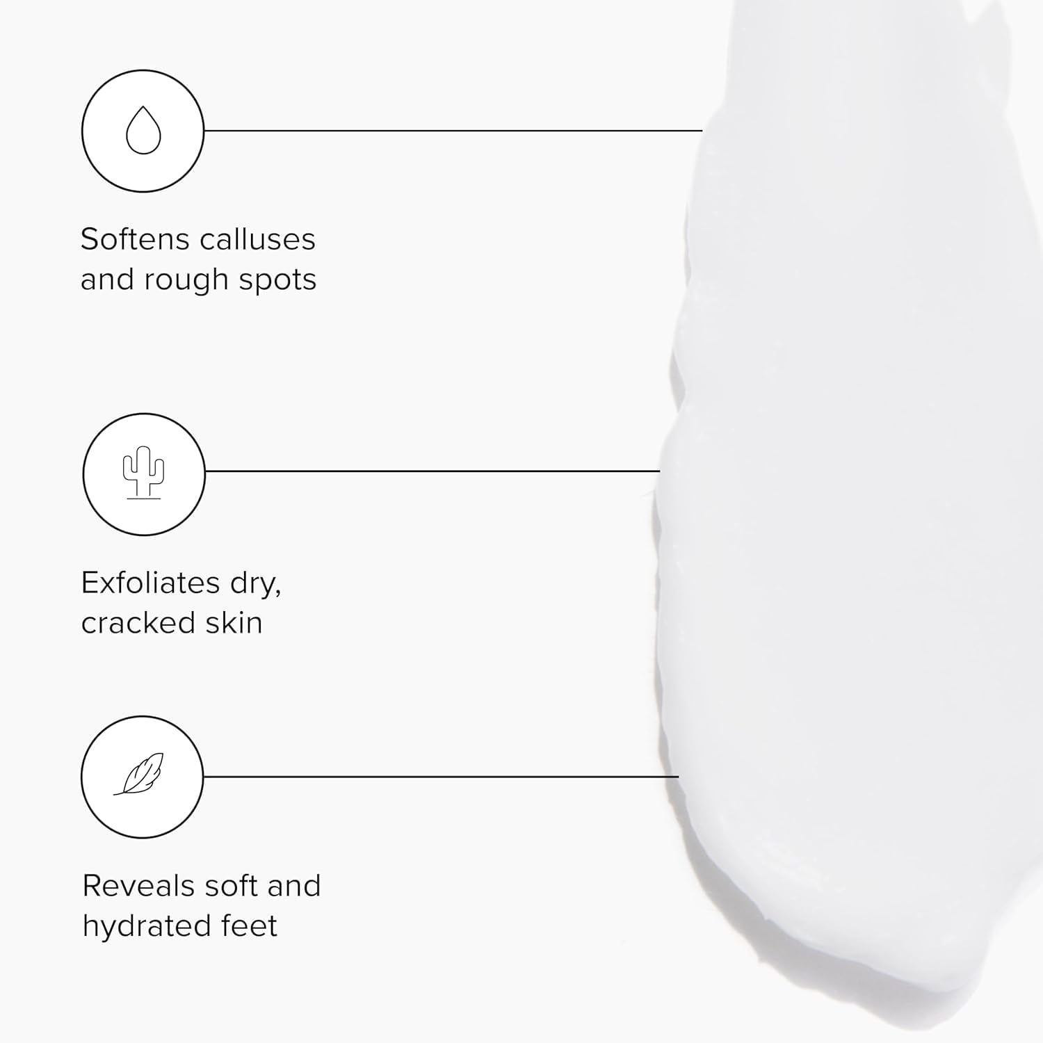 DRMTLGY Crème Pieds Callosités : exfolie en douceur pour peau plus lisse.