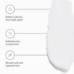 DRMTLGY Crème Pieds Callosités : exfolie en douceur pour peau plus lisse.