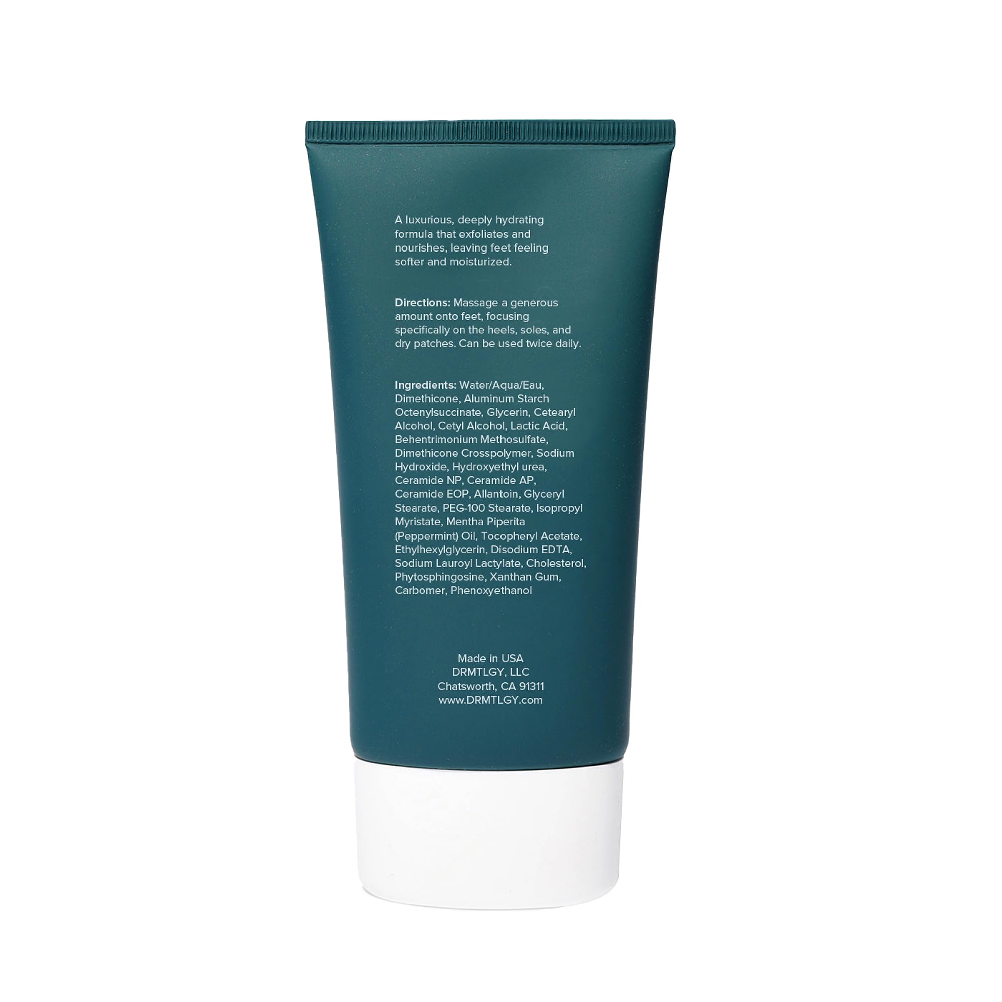 DRMTLGY Crème Pieds Fabriquée Aux États-Unis : qualité et traçabilité.