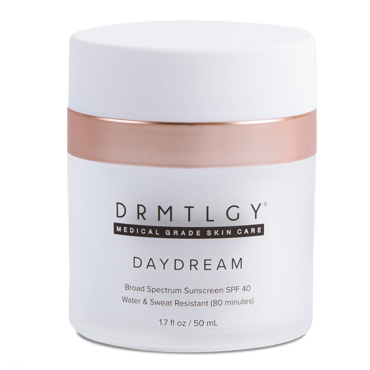 DRMTLGY Day Dream SPF 40 hydrate la peau sans résidu blanc