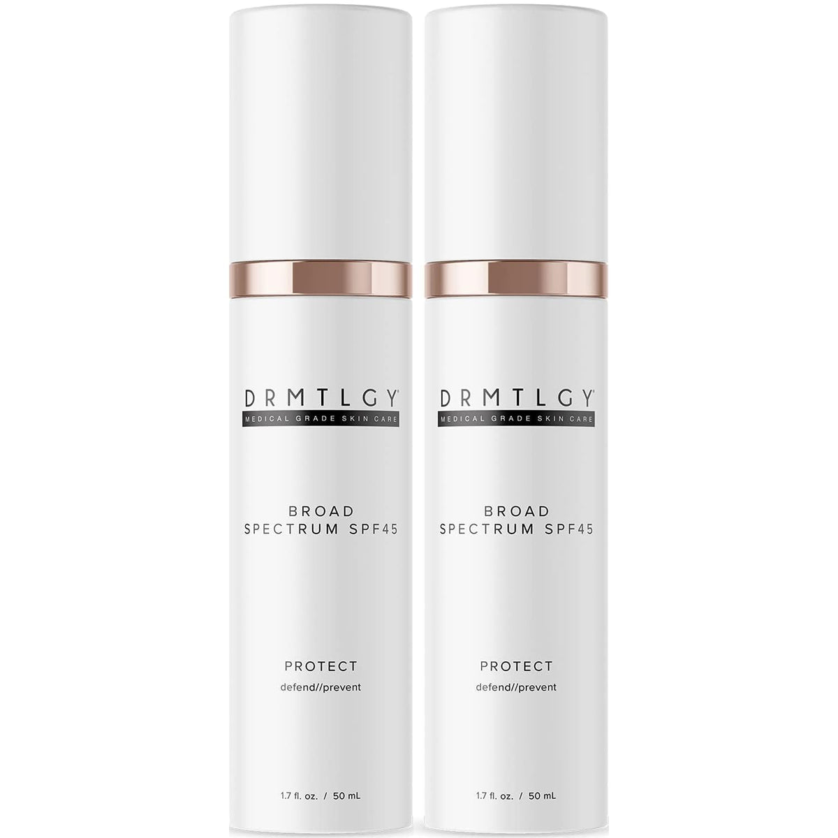 DRMTLGY écran solaire visage anti-âge clair, hydratant et non comédogène pour peau sensible