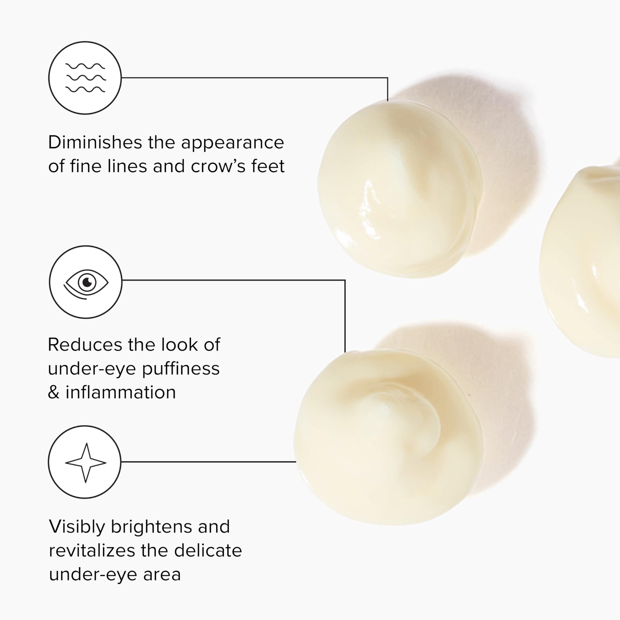 DRMTLGY HPR Crème yeux, texture légère facilitant l'application quotidienne.