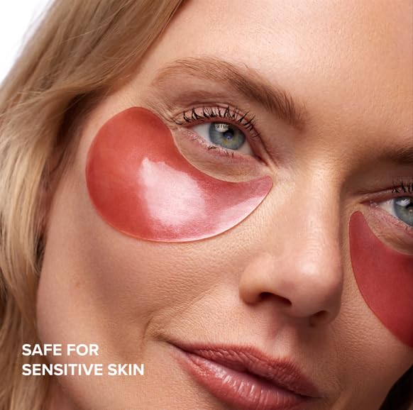 Masques yeux sérum léger DRMTLGY, sensation fraîche et peau douce.