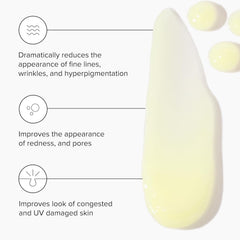 DRMTLGY pipette pour une application précise du sérum visage