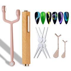 Dr.nail aimant œil-chat octogonal pour créer des motifs variés sur les ongles.