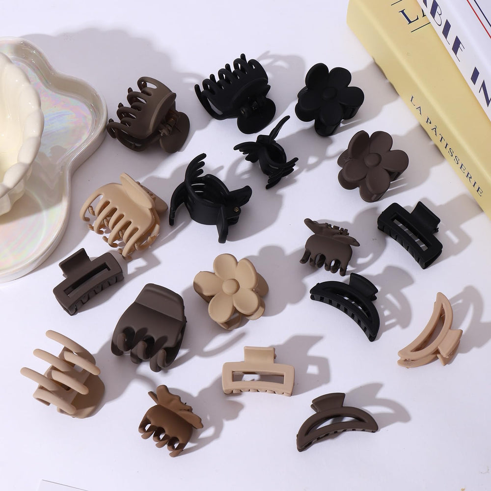 Pinces Drnytunk mini motifs divers pour varier les coiffures.