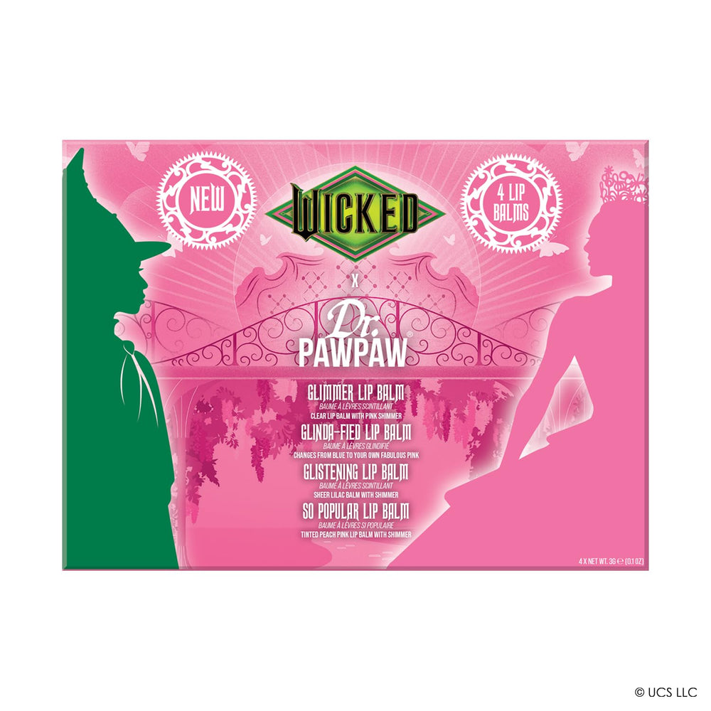 Dr. PawPaw Glinda Wicked Collection — formule végane sans gluten, soin responsable.