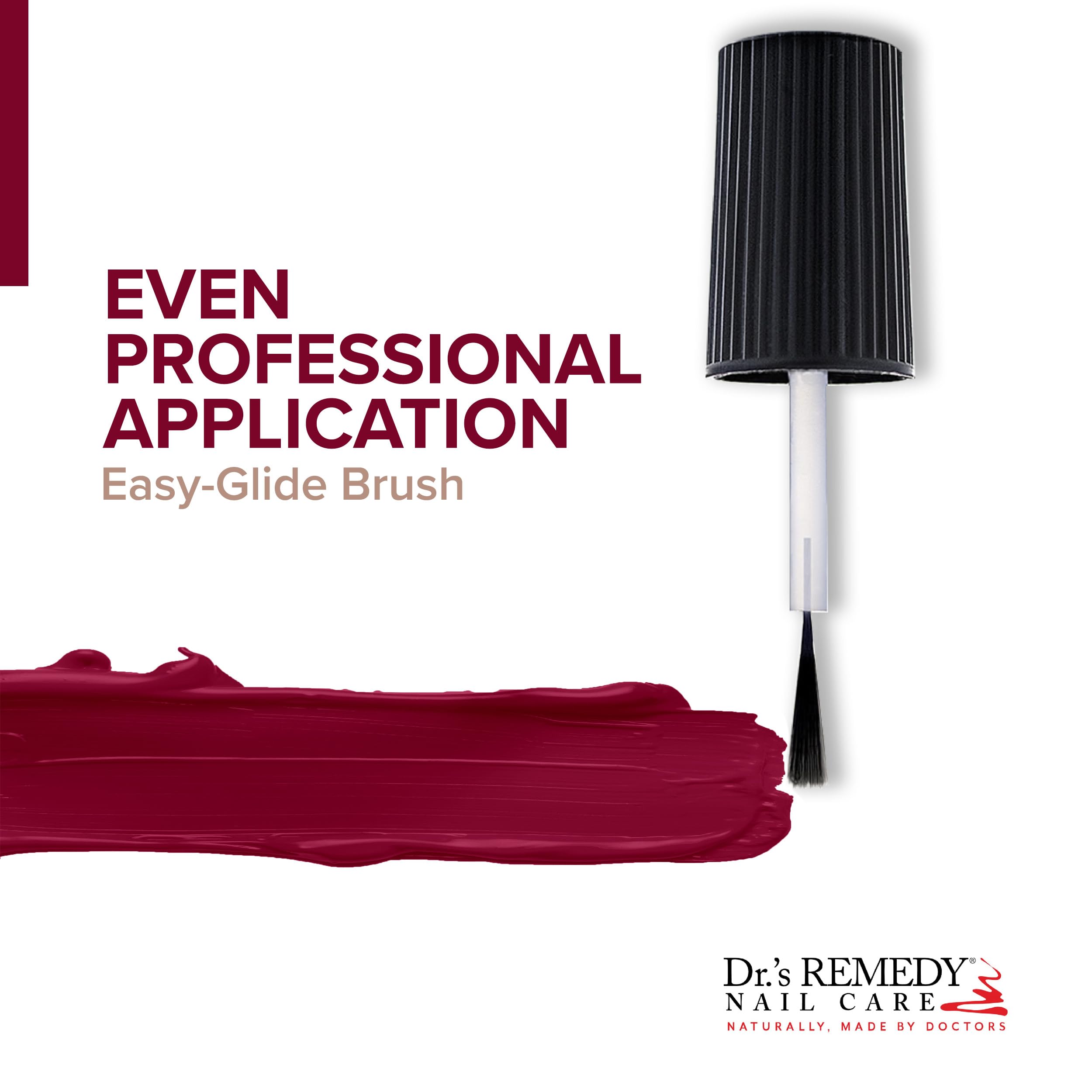 Dr.'s Remedy base coat and top coat setup for optimal wear.