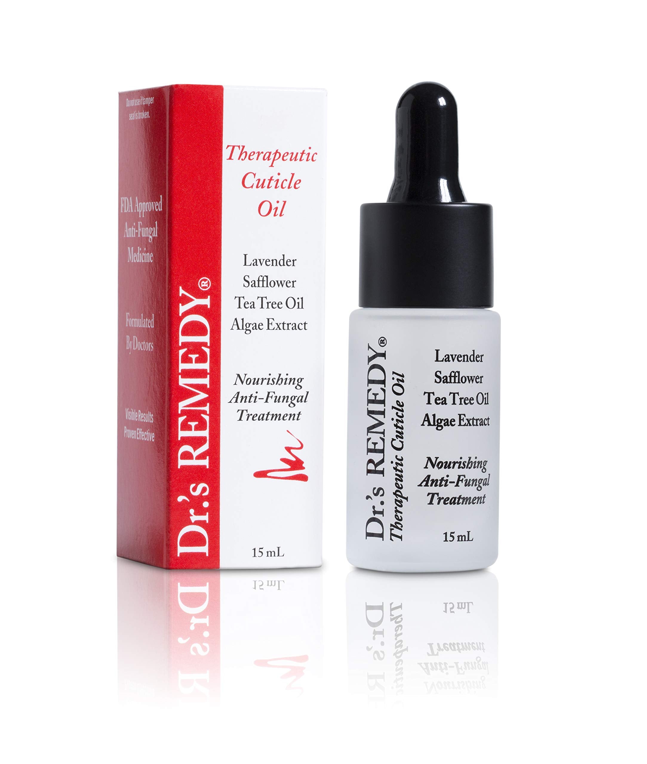Dr.'s Remedy Caress Cuticle Oil — application facile pour nourrir les ongles.