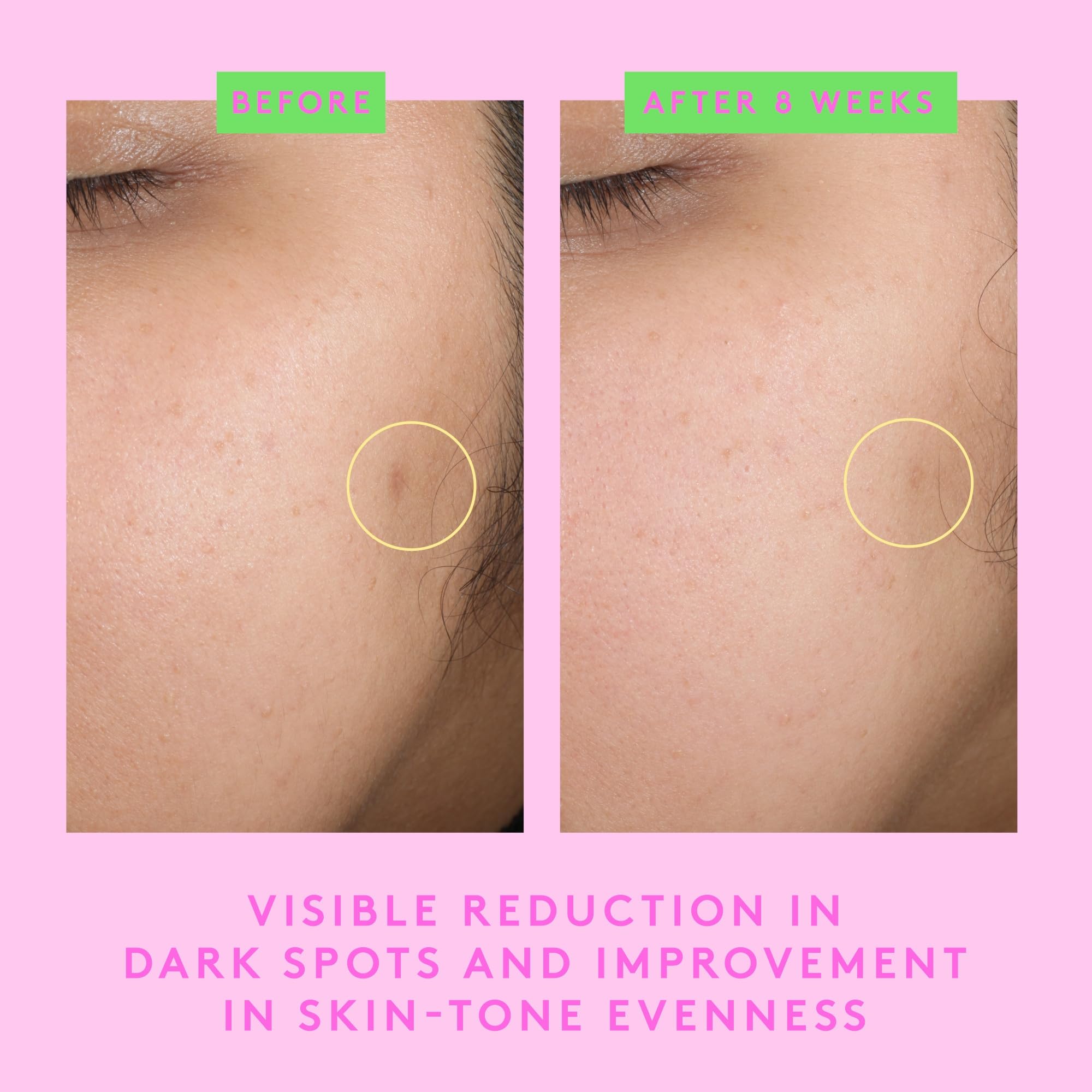 Sans parfums et silicones, formulation plus respectueuse de la peau.