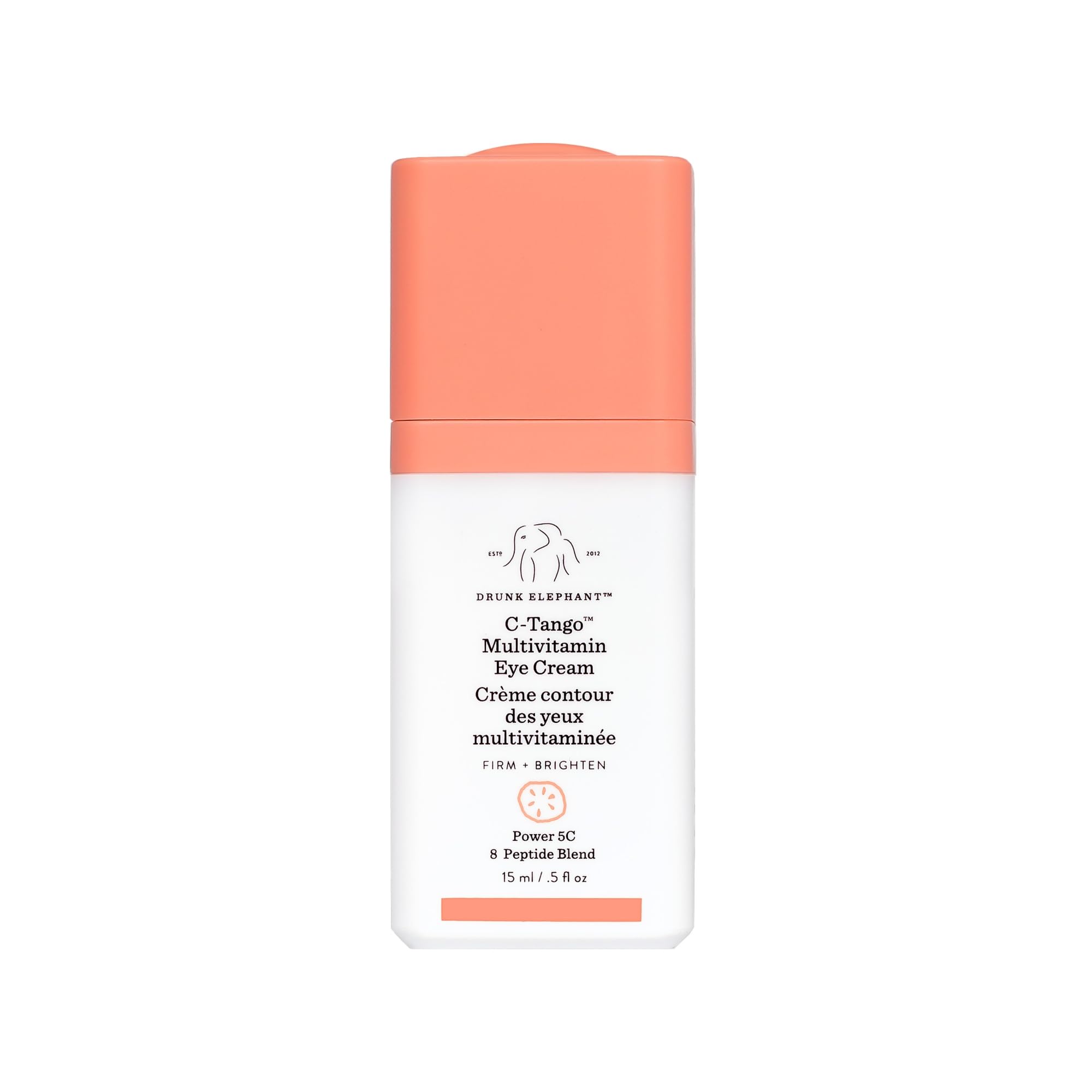 Drunk Elephant C-Tango Crème Yeux: concentrée pour éclairer le regard.