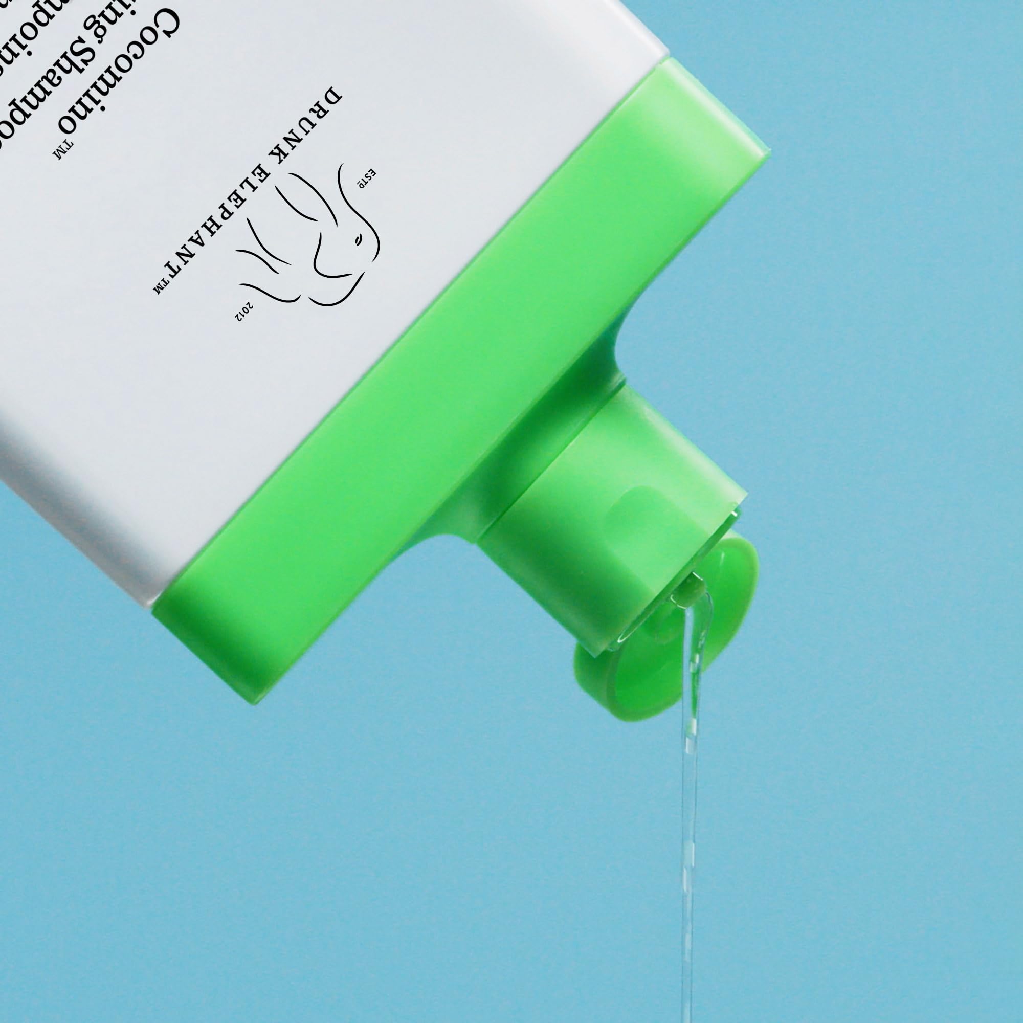 Drunk Elephant shampooing Cocomino glossant — mousse généreuse pour un nettoyage en douceur
