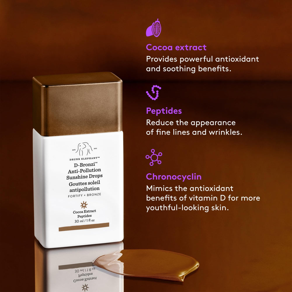 Ingrédients clés : extrait de cacao pour antioxydant et douceur.