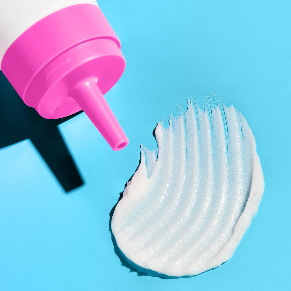 Drunk Elephant Happi texture exfoliante douce pour cuir chevelu propre et revitalisé.