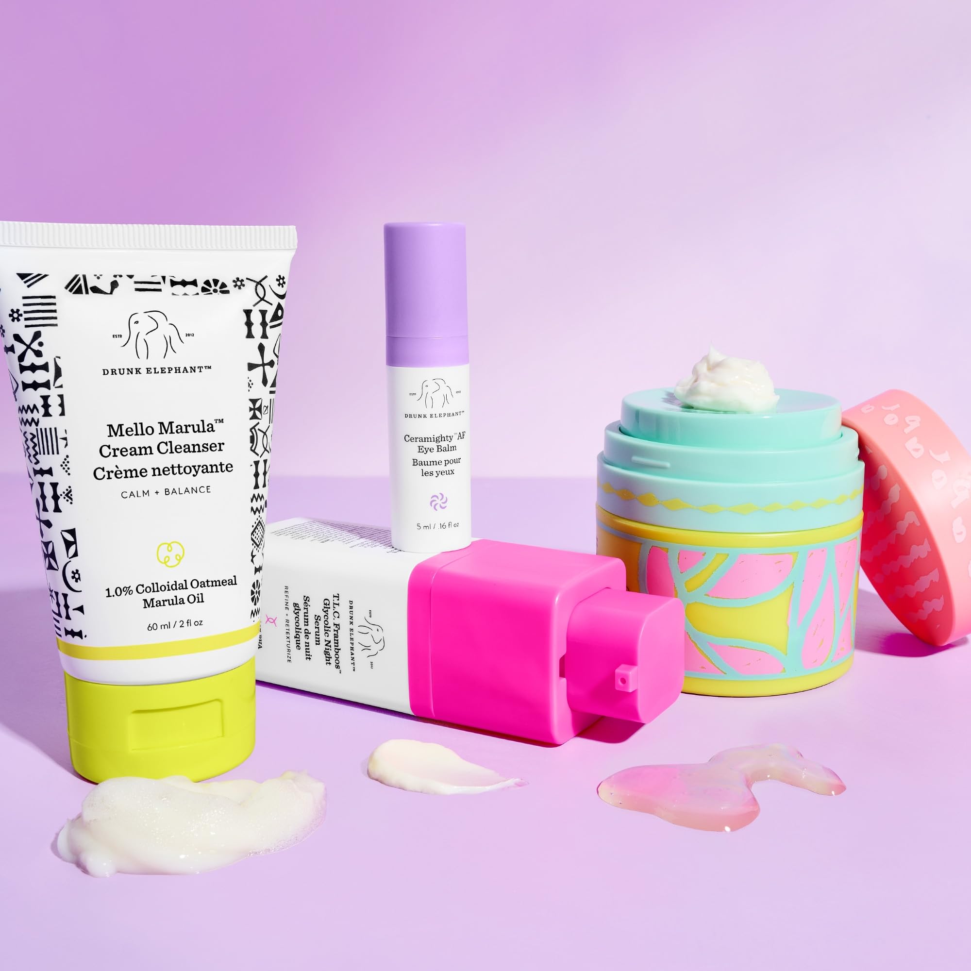 Drunk Elephant TLC Framboos Glycolique 15 ml exfolie en douceur.