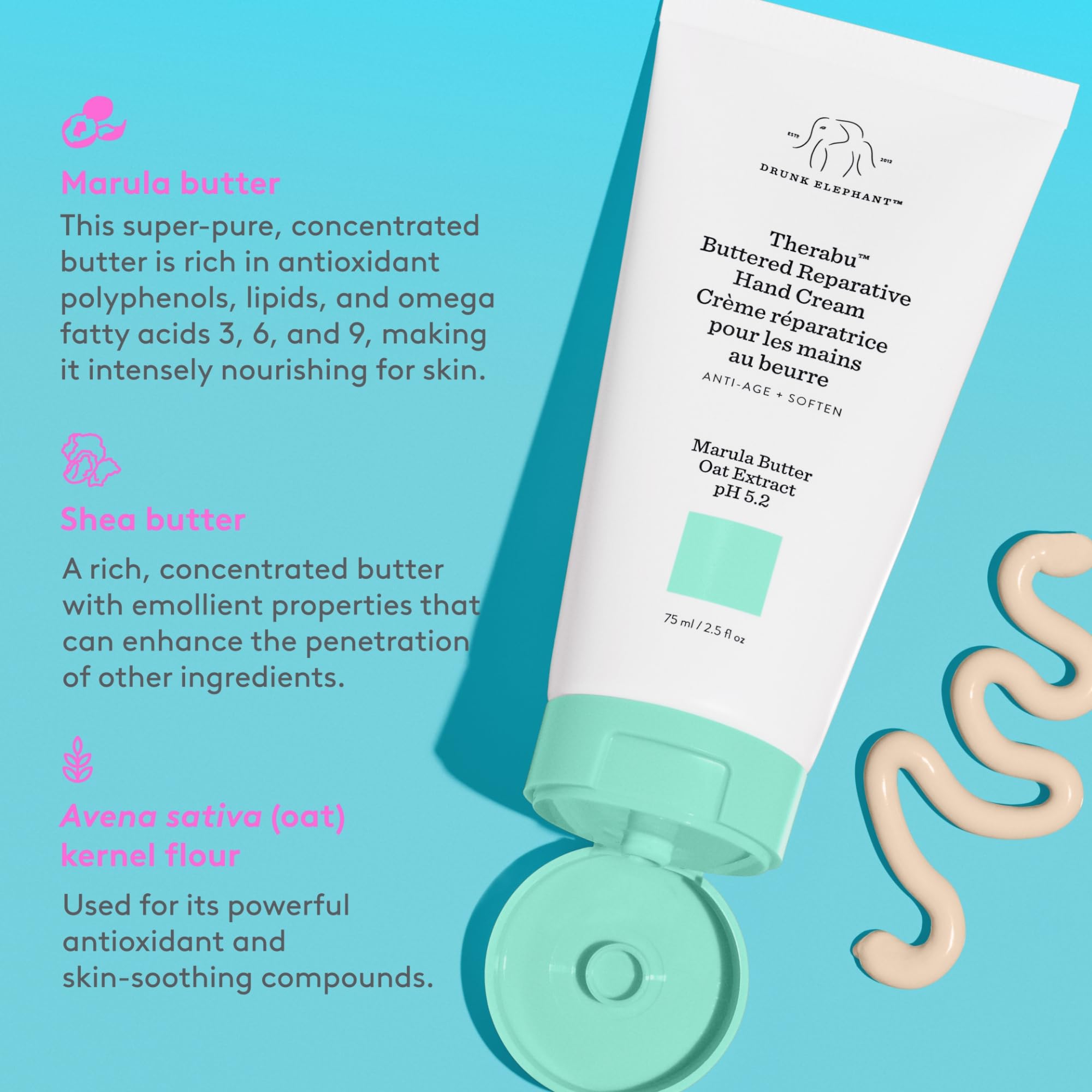 Barrière cutanée renforcée par Therabu Buttered Reparative Main Crème pour une peau résistante.
