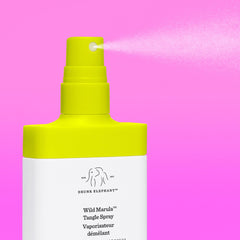 Drunk Elephant Wild Marula Tangle Spray – Fermentoil pour anti-frizz et douceur.