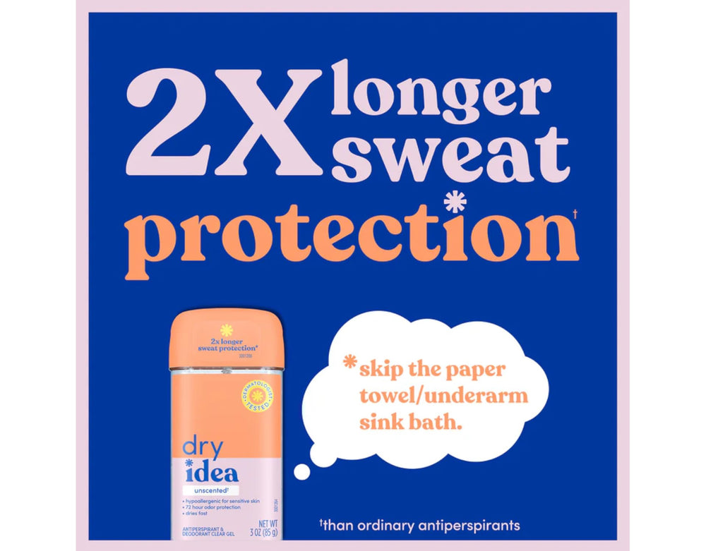 Dry Idea Powder Fresh scent for all-day confidence