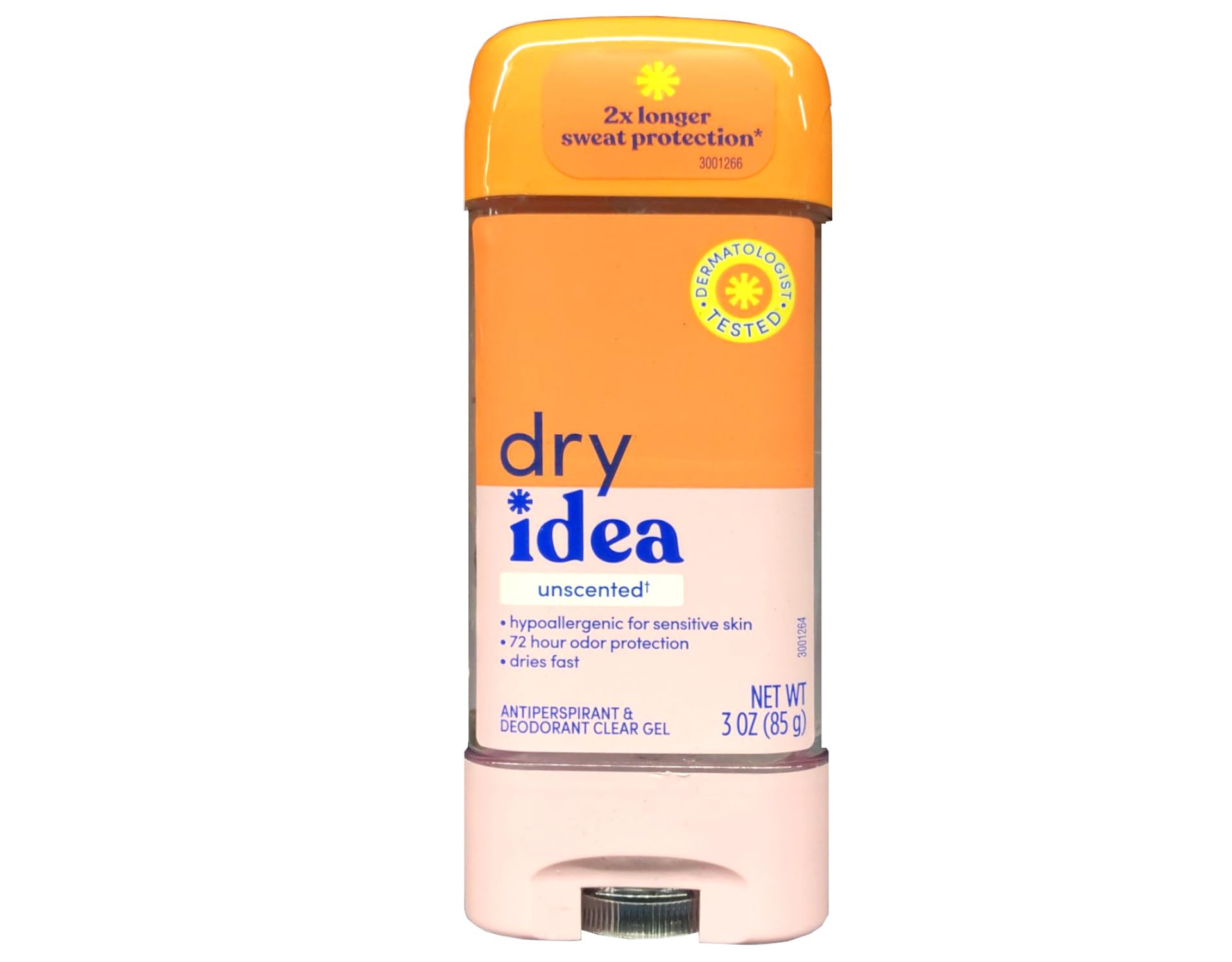 Dry Idea external use only; avoid applying to broken skin