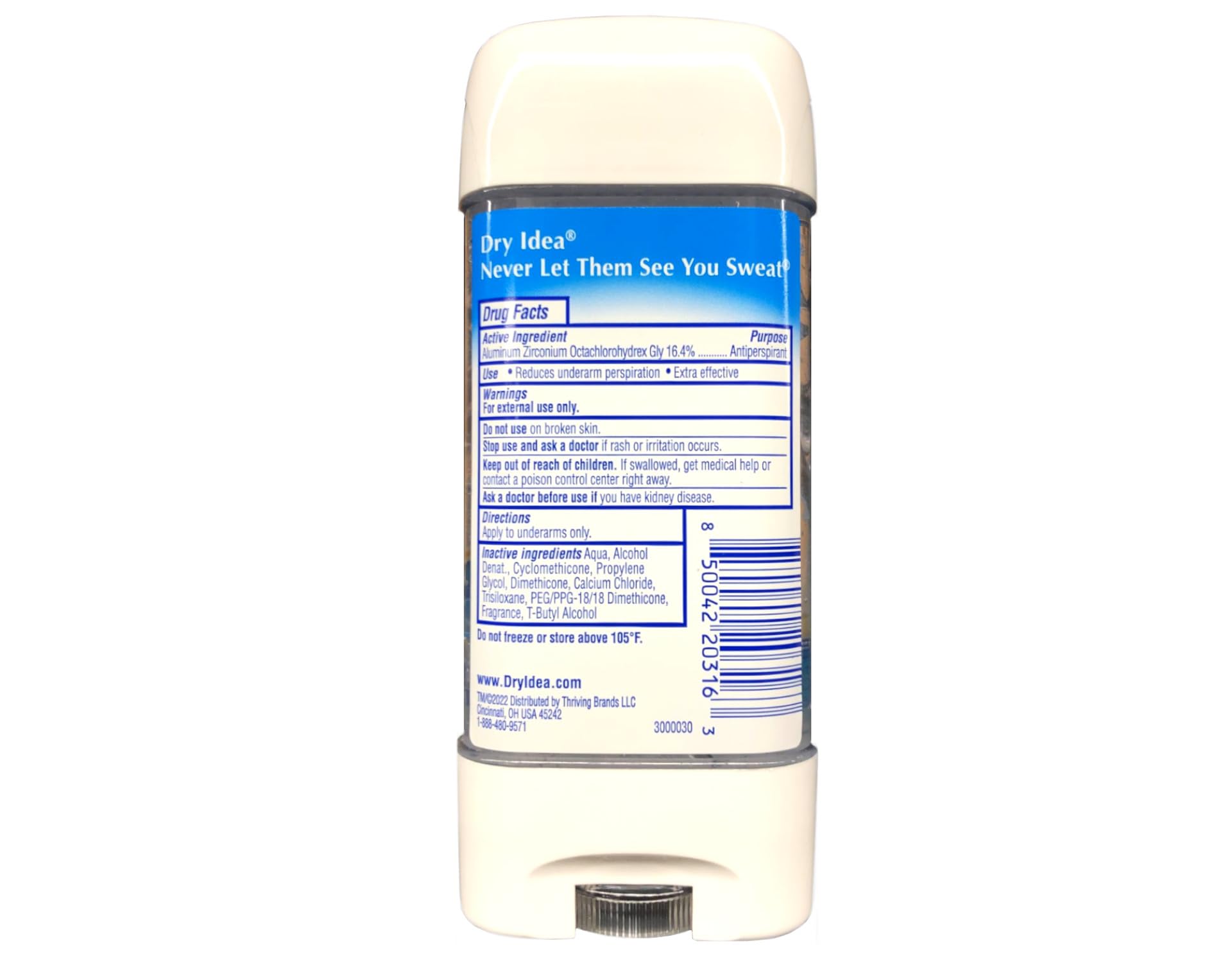 Dry Idea hypoallergénique formule douce adaptée à la peau sensible
