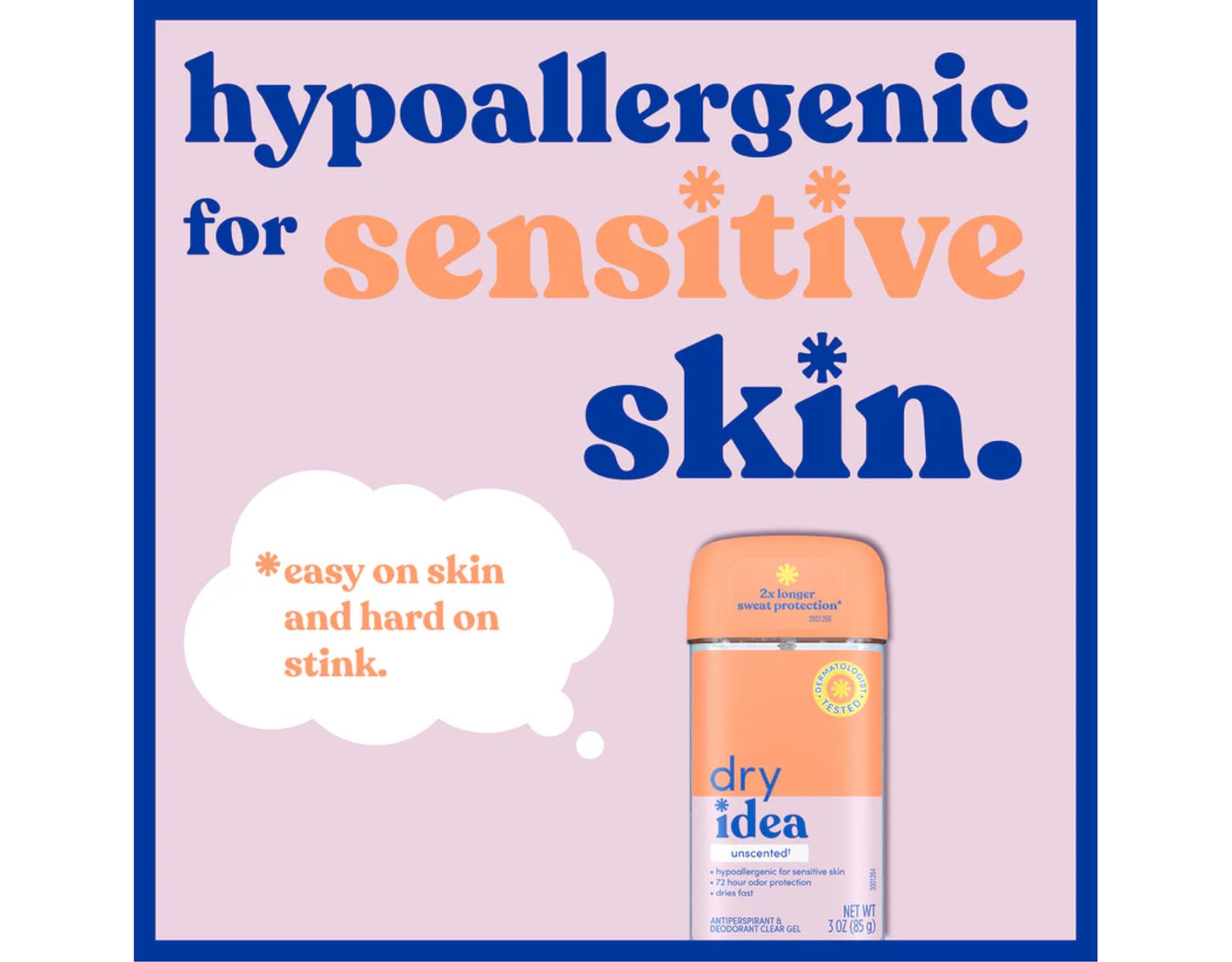 Never Let Them See You Sweat formula for lasting protection