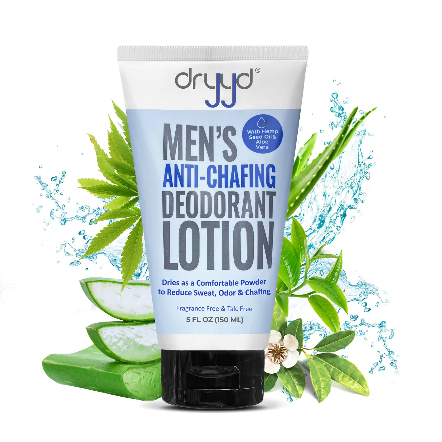 DRYYD Ball Déodorant en bouteille, pratique et frais toute la journée.