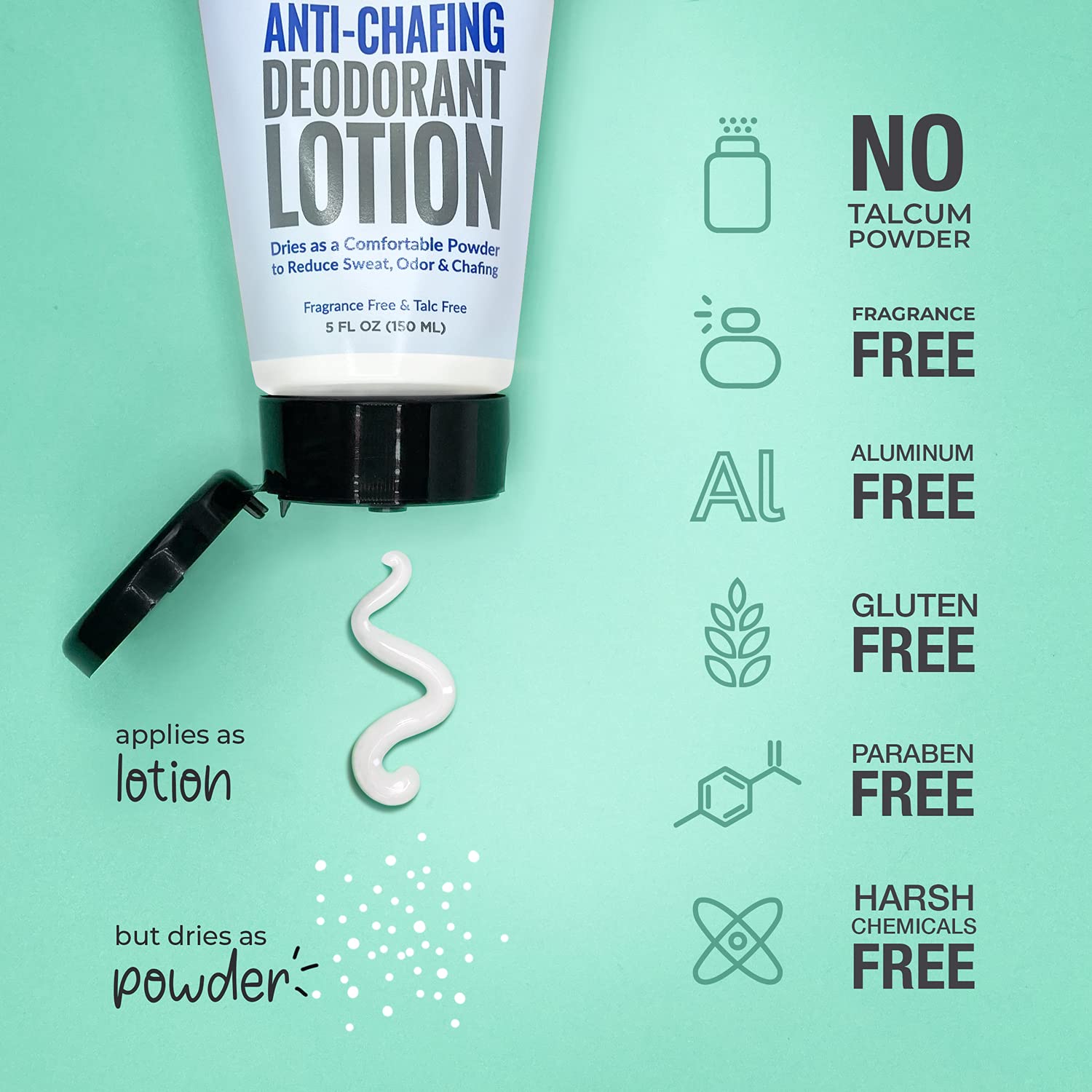 DRYYD Sans aluminium, sans talc, pour le quotidien.