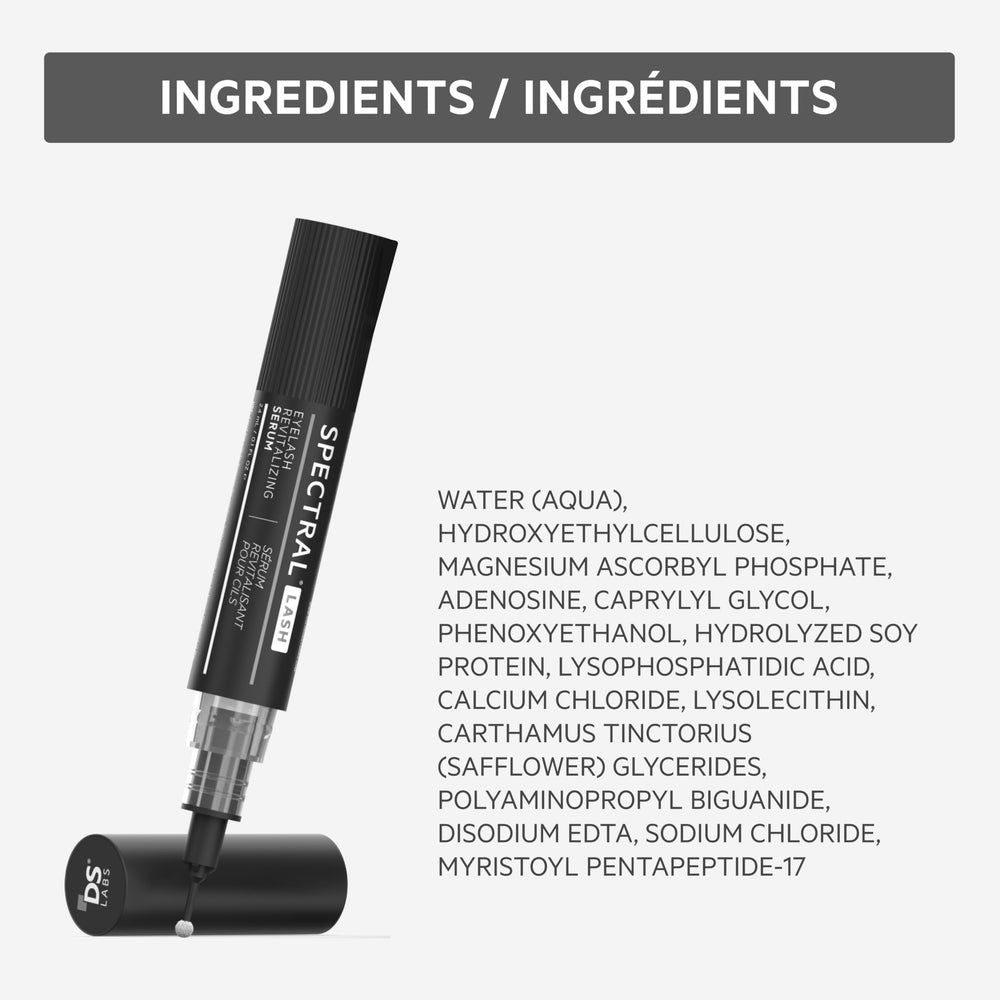 DS Laboratories Spectral.LASH formule légère adaptée à tous les types de cils.