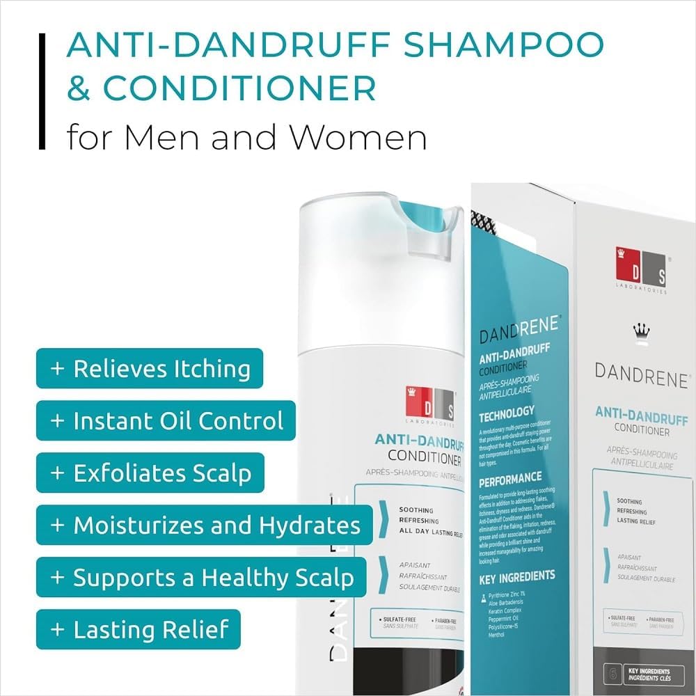 DS Laboratories Dandrene apres-shampoing creme pour demêlage doux