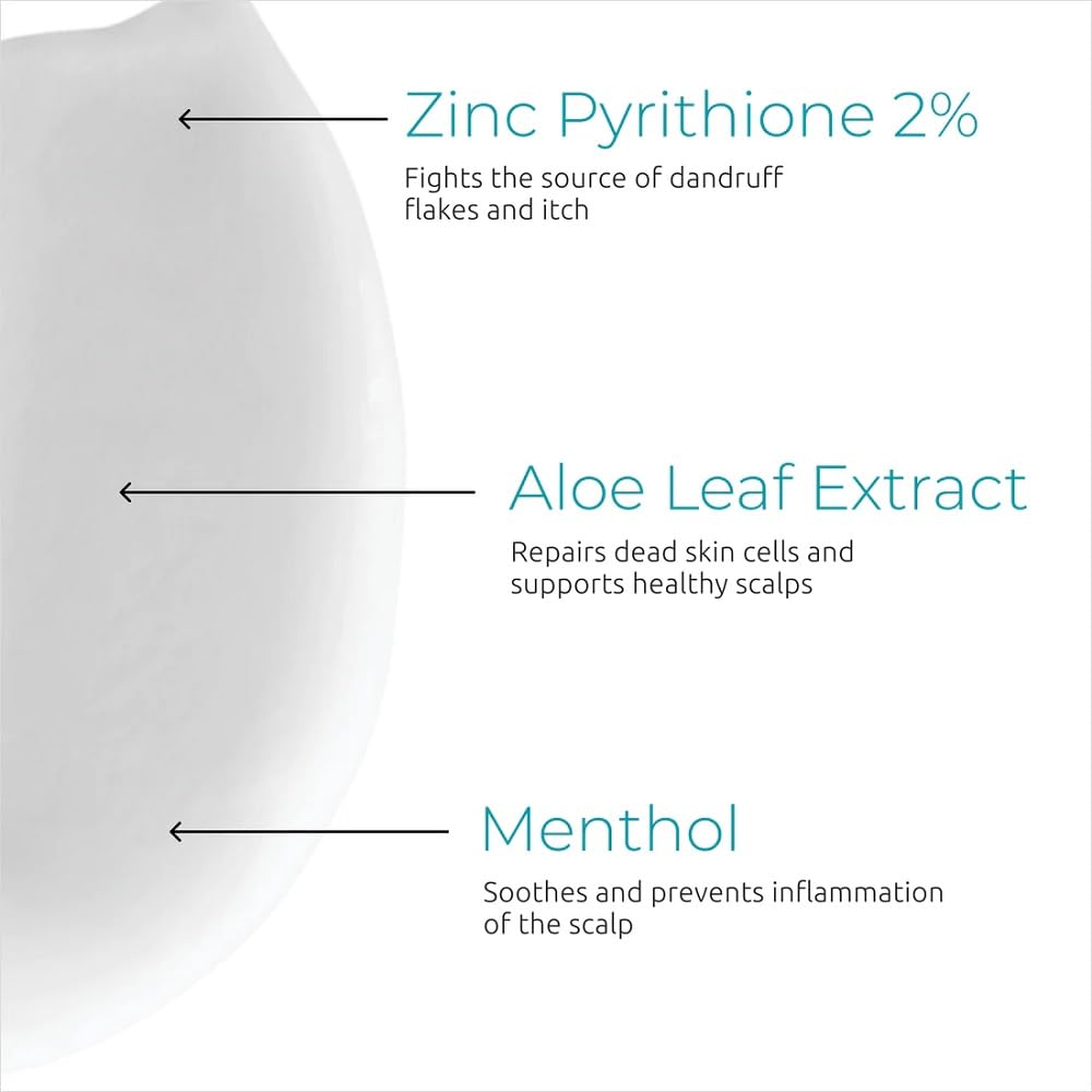 DS Laboratories Dandrene ingredients aloé keratine hydratants