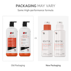 DS Laboratories Revita Après-shampoing : flacon avant utilisation pour démêlage facilité.
