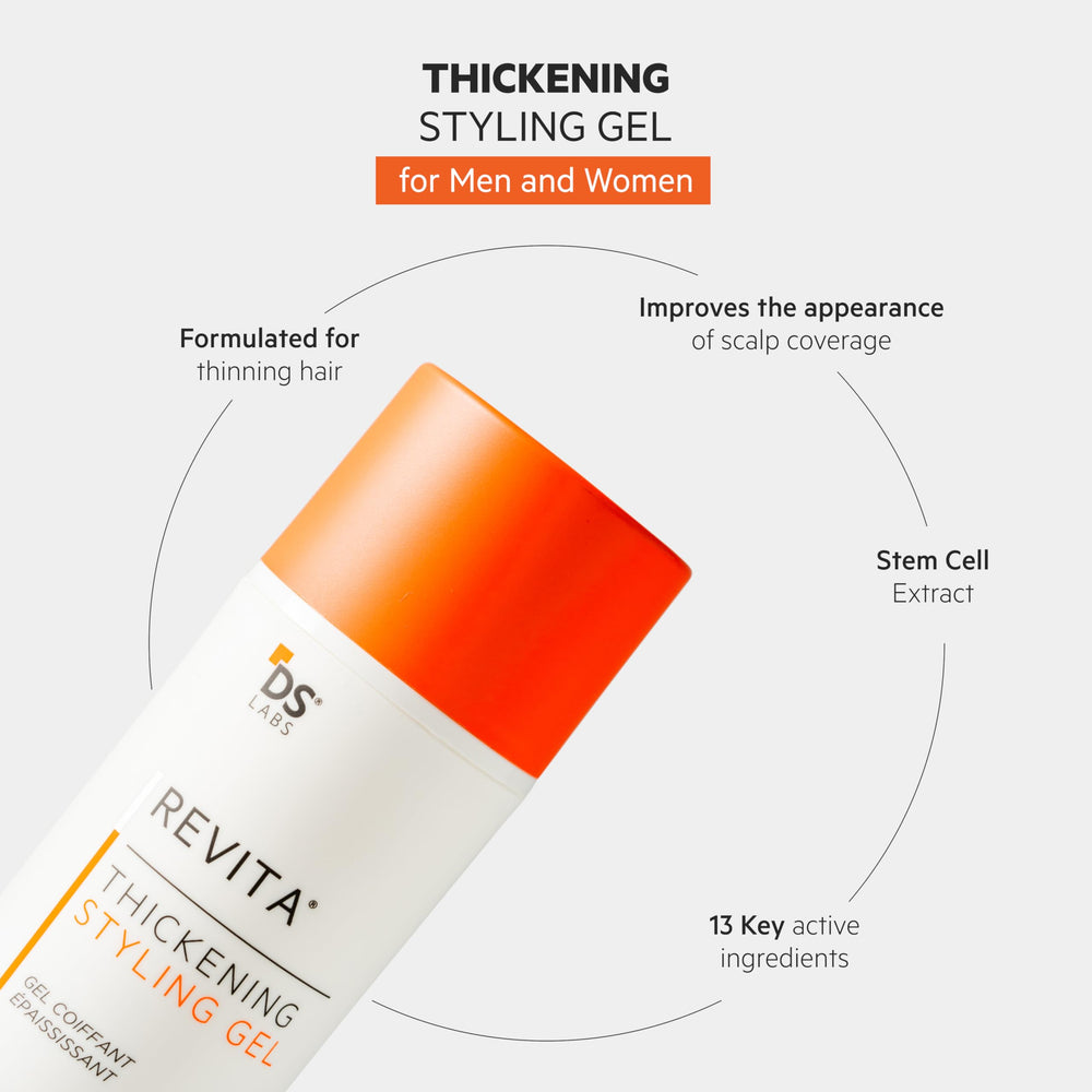 Revita Gel DS Labs volume-cheveux pour plus de corps et mouvement.