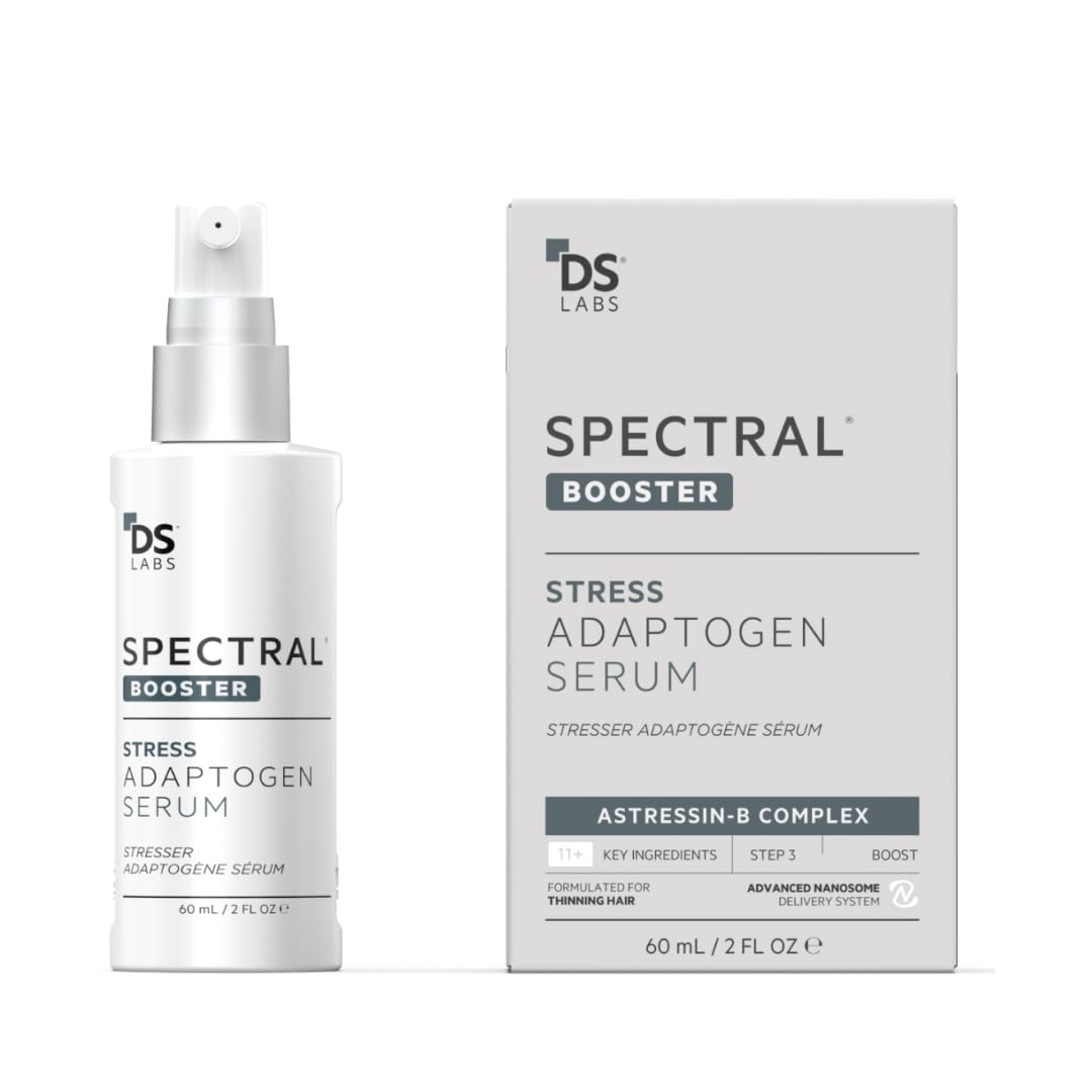 DS Laboratories Spectral Booster, bouteille 60 ml, densité capillaire apparente accrue.