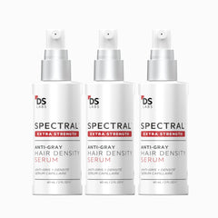 Spectral Extrême: bouteille du sérum DS Laboratories, densité capillaire accrue.
