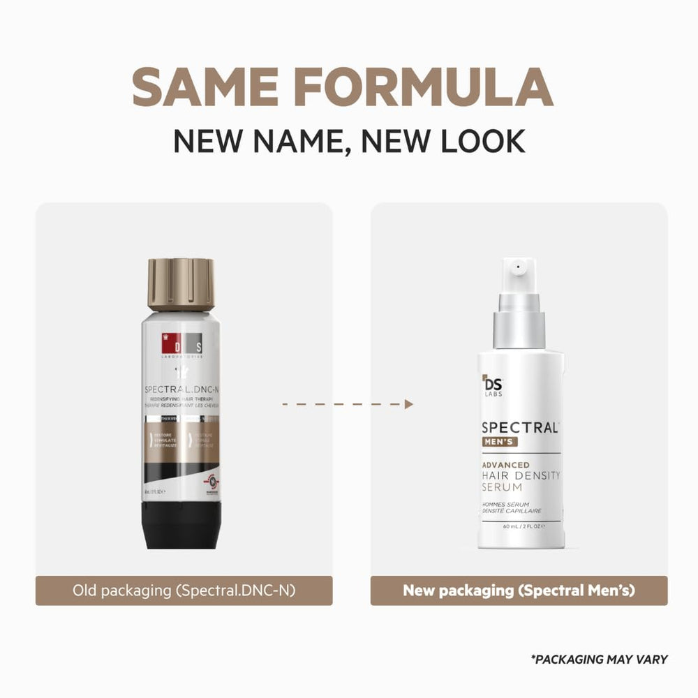 Spectral Men DS Laboratories – application sur le cuir chevelu pour densité apparente.