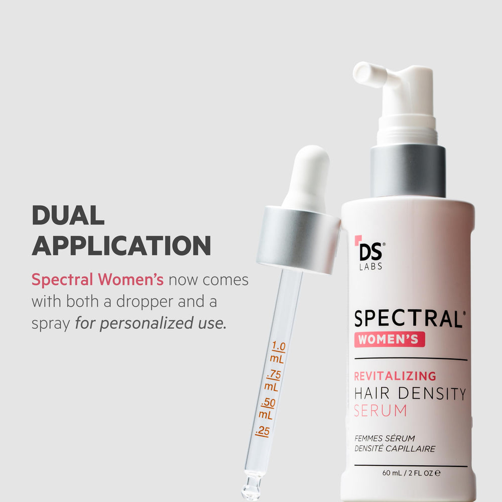 Formulation riche en biotine et peptides pour accompagner les soins capillaires quotidiens.