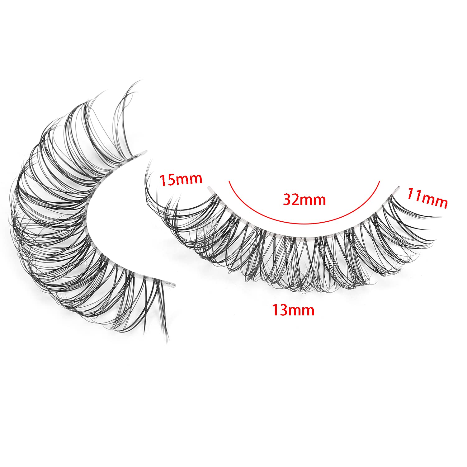 DSLONG cils application facile 02b pour poser rapidement des cils.