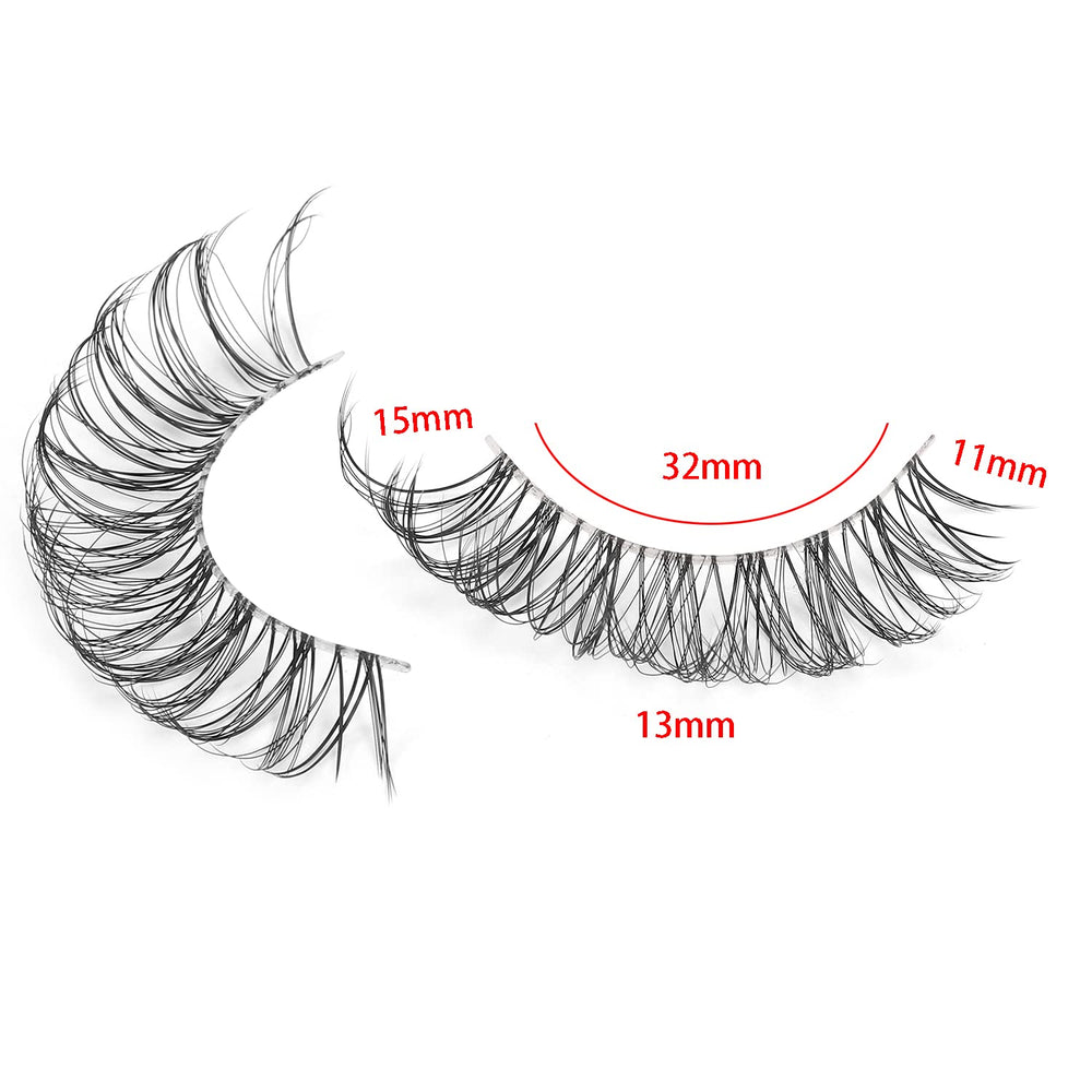 DSLONG cils application facile 02b pour poser rapidement des cils.