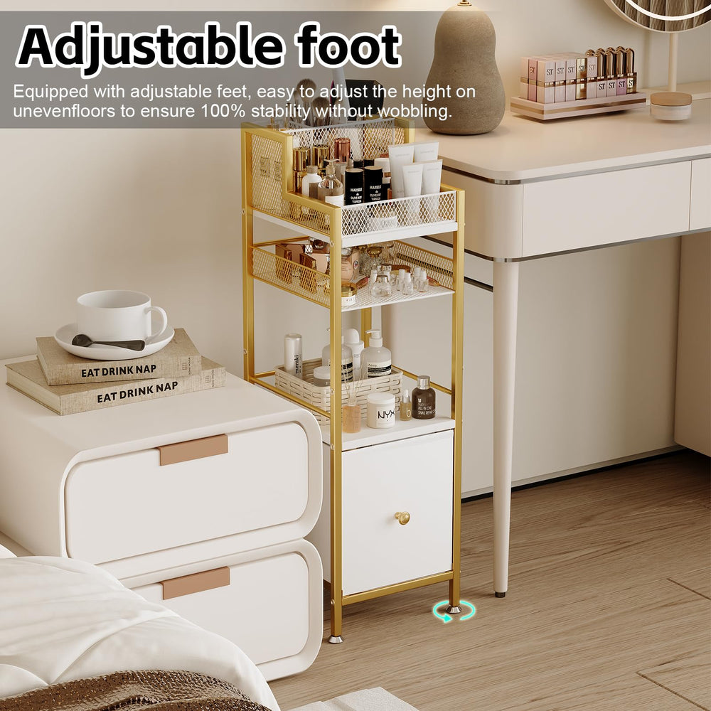 Dsmadn plateau supérieur pour accessoires cosmétiques et pinceaux