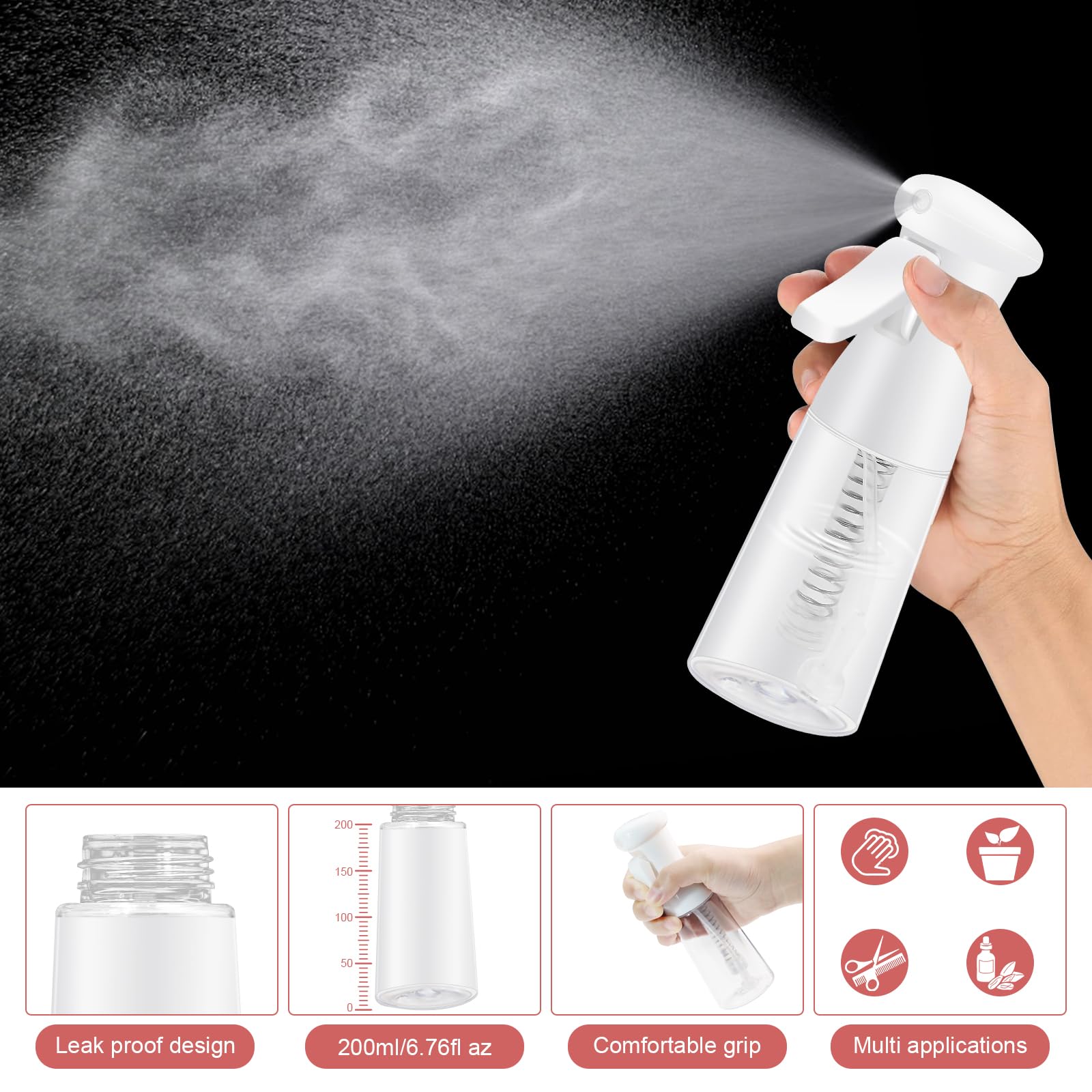 DUAIU brosse shampoing silicone pour nettoyer en douceur le cuir chevelu.