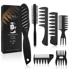 DUAIU brosse ventillée courbée pour un coiffage fluide et rapide.