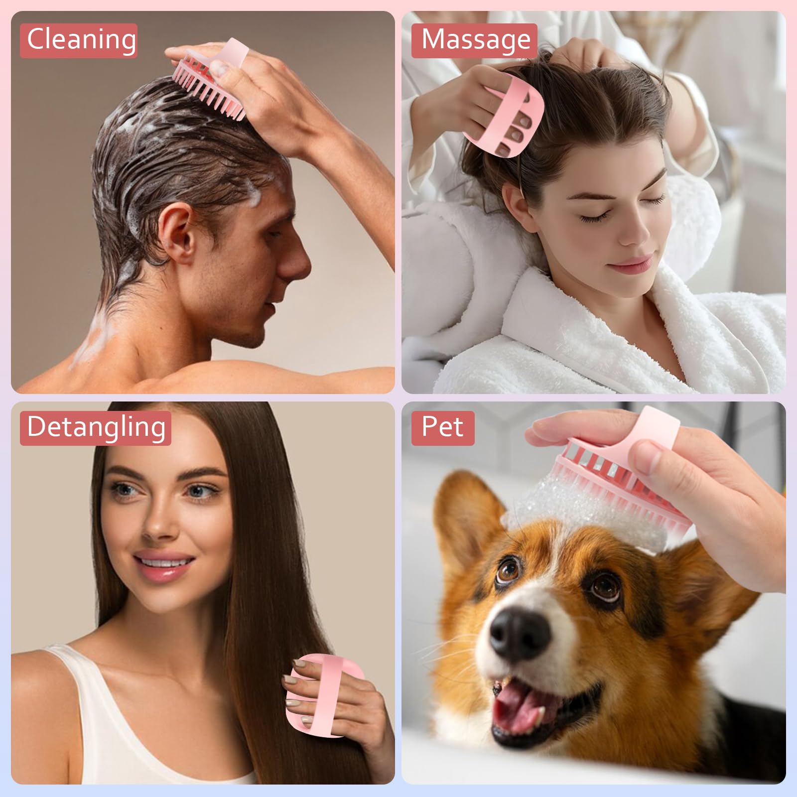 DUAIU kit soins capillaires complet pour routine simplifiée.