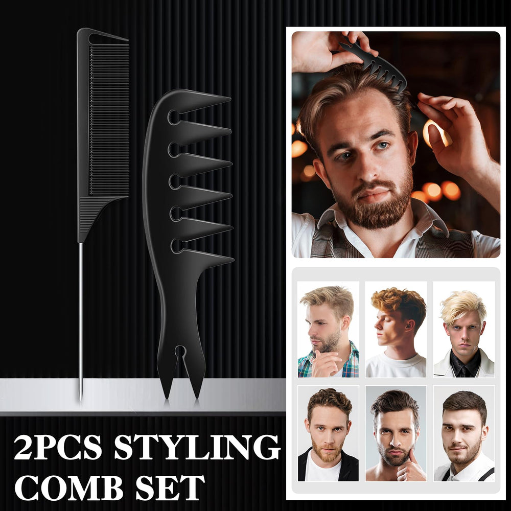 DUAIU peigne coupe flat-top pour une ligne nette et uniforme.