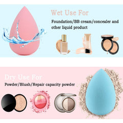 Pinceau poudre/blush/contour DUAIU pour un fini naturel et précis
